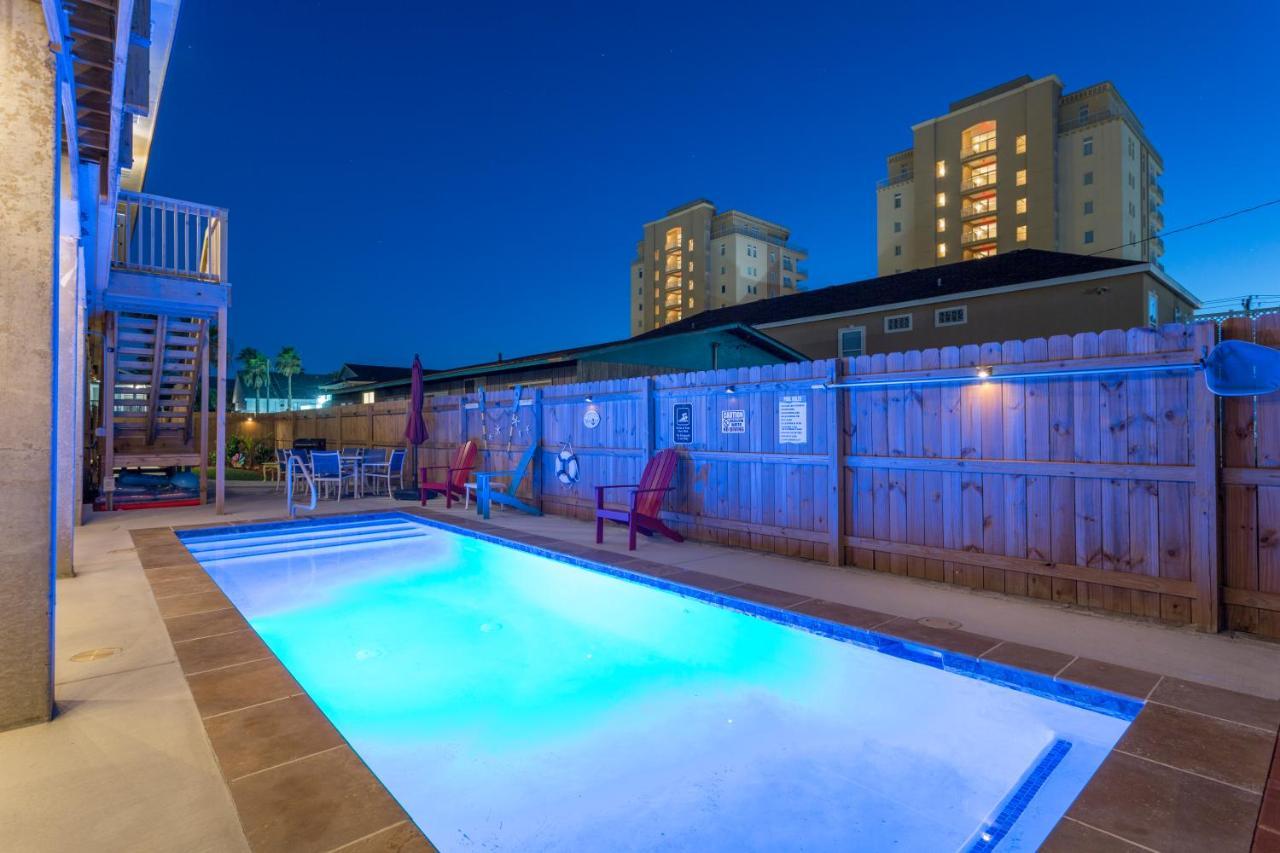 House Of Neptune Steps From The Sea And Private Pool South Padre Island Exterior foto