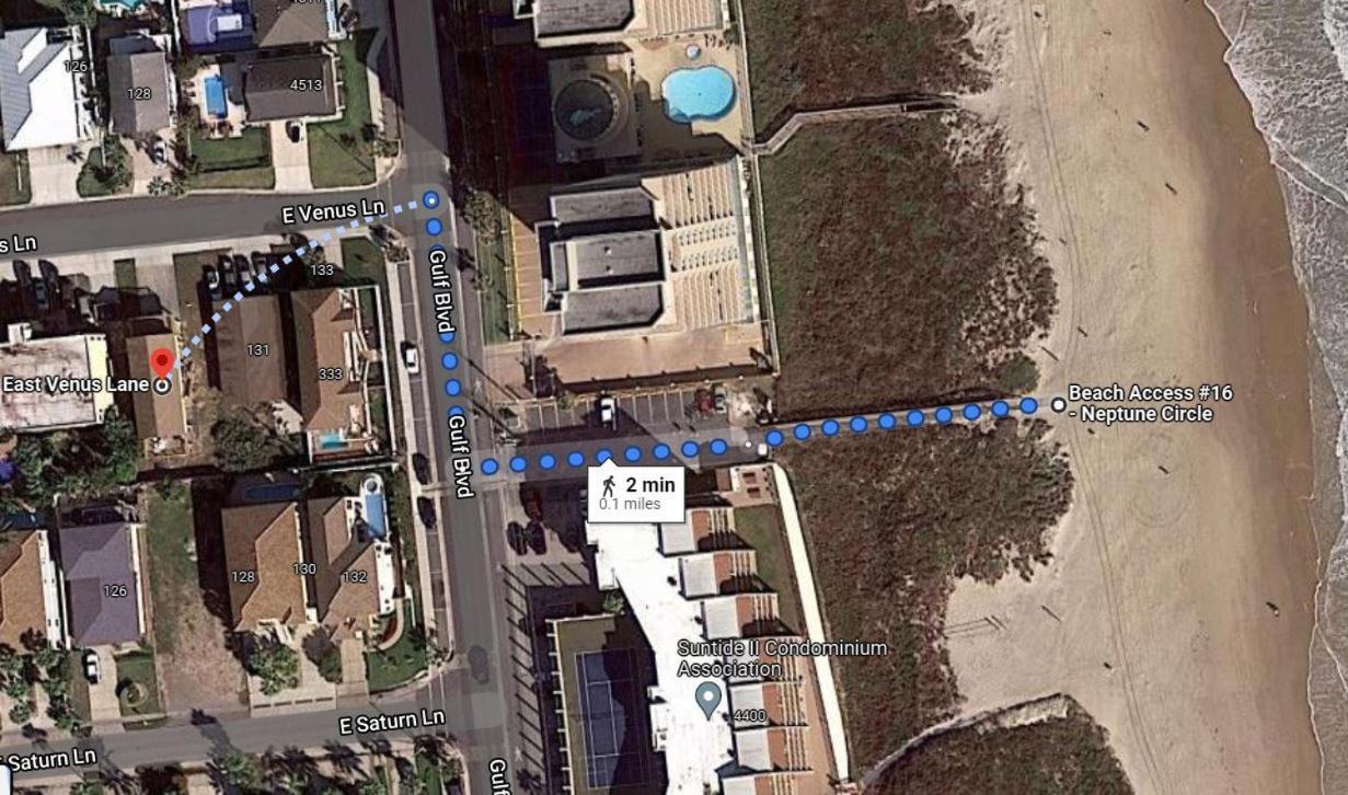 House Of Neptune Steps From The Sea And Private Pool South Padre Island Exterior foto