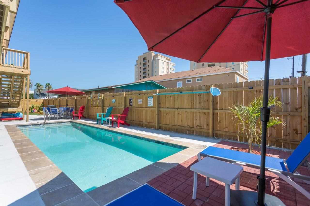 House Of Neptune Steps From The Sea And Private Pool South Padre Island Exterior foto
