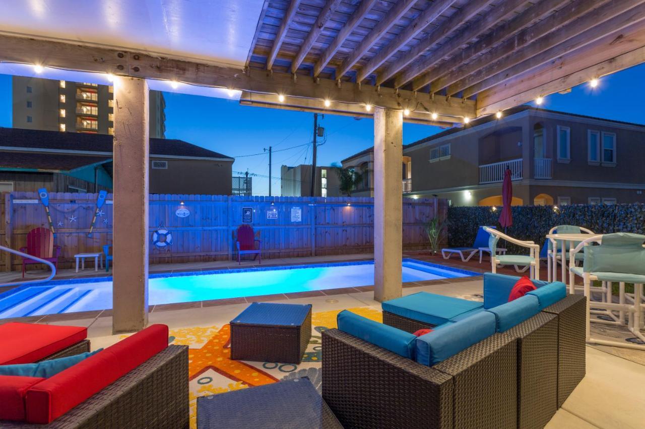 House Of Neptune Steps From The Sea And Private Pool South Padre Island Exterior foto