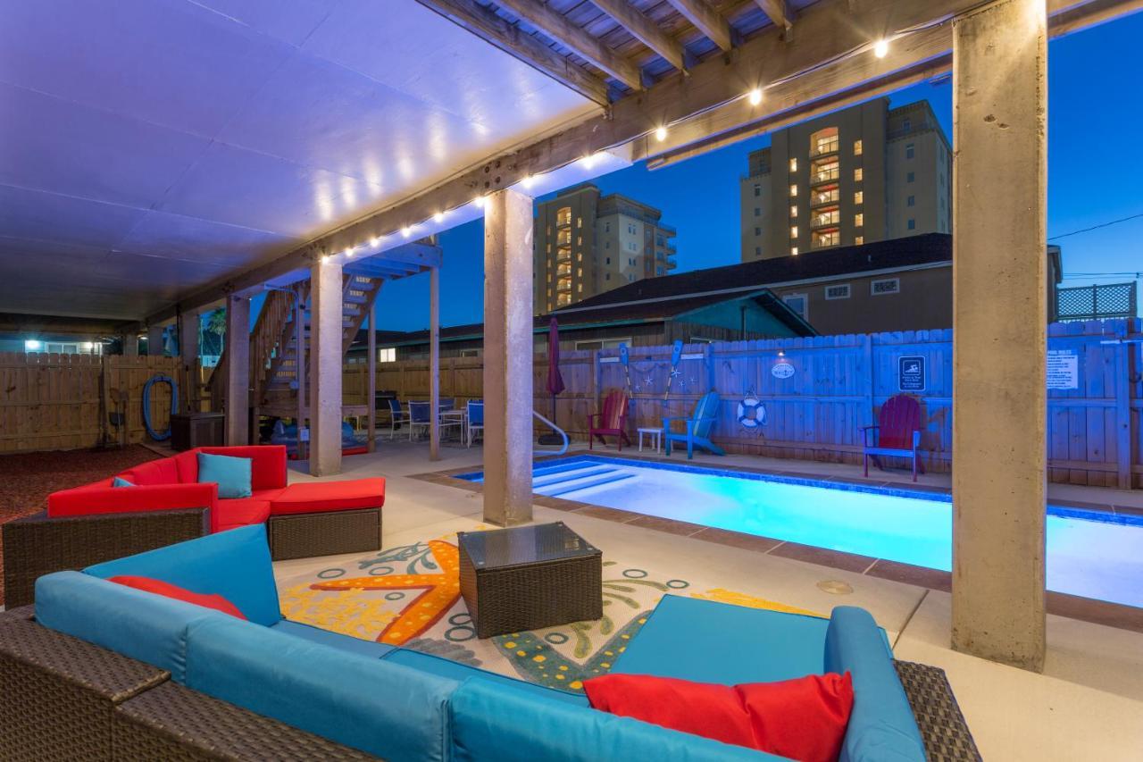 House Of Neptune Steps From The Sea And Private Pool South Padre Island Exterior foto